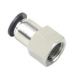 Female Straight push in fittings Bell prestolock fitting pneumatic fitting manufacturer in china