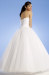 Elegant Flat Organza &Satin A-line Straplesss Floor-length Beads prom gown