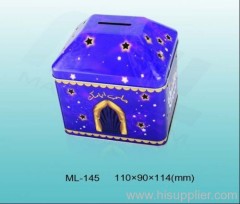 house shape money box