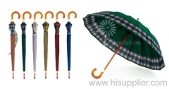 wood golf umbrella