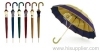 straight 24k/16k wooden golf outdoor umbrella