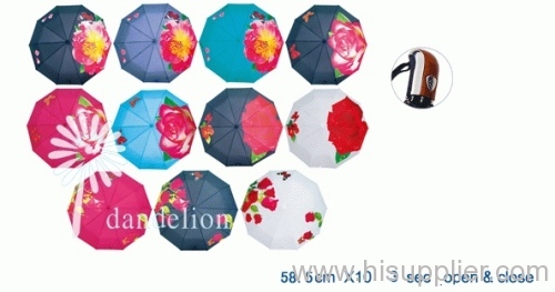 four folding umbrella