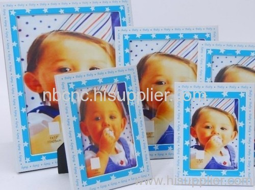 colorfull baby picture frame