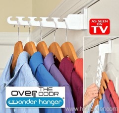 hangers over the door