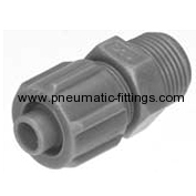 Male Straigt plastic tubing connectors