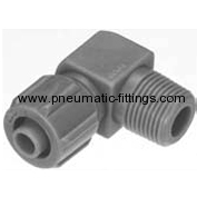 Male Elbow Plastic pneumatic connectors manufacturer