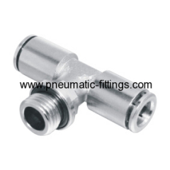 brass push in fitting manufacturer in china metal pneumatic fitting supplier in china