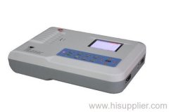 Digital 3 Channel ECG Machine