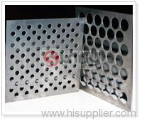 Perforated metal screen