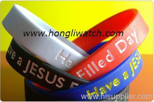 silicone sport power bracelet