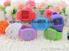 Waterproof silicone watch