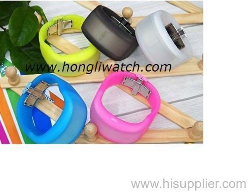 fashion silicone fluoresent watch