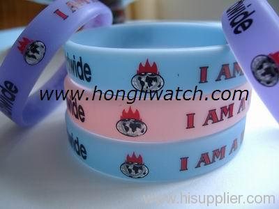 popular silicone bracelet