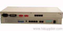 8E1 PDH Multiplexer ( 8E1+4Eth Fiber modem)
