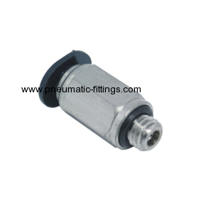 Male Straight mini tubing fittings from china