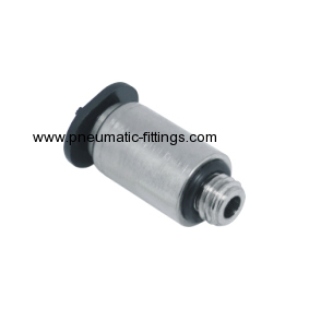 Round male Mini push in fittings supplier from china
