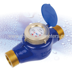 15-50mm Multi-Jet Rotary Vane Wheel Dry-Dial Type Cold(Hot) Water Meter