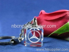 benz crystal keychains