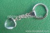 crystal heart shape keychain