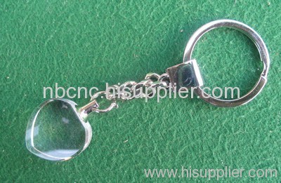 heart crystal keychains