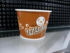 disposable food paper bowl/container/barrel/bucket