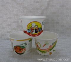 disposable food paper bowl/container/barrel/bucket