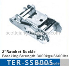 stainless steel ratchet buckle