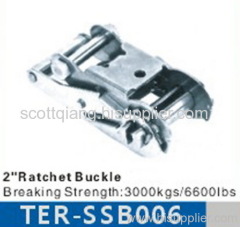 stainless steel ratchet buckle