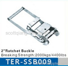 stainless steel ratchet buckle