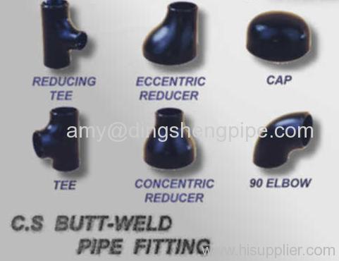 c.s butt welding pipe fittings