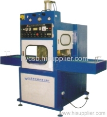 Manual sliping high frequency welding and cutting machine