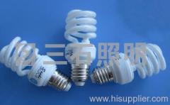 Half-spiral energy saving lights