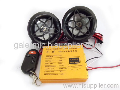 motorcycle audio mp3 system