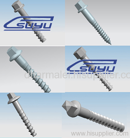 rail screw spike