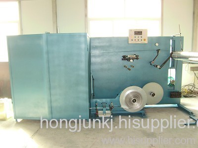 Aluminum flexible duct forming machine