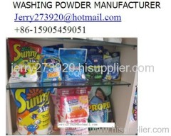 concentrated detergent powder