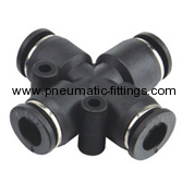 Union Cross Plastic tubing fittings supplier from china