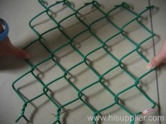 PVC coated Chain Link Fence