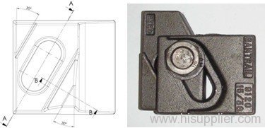 rail clamp, clamp plate