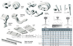 railway fasteners, rail parts