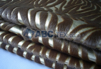 pu flock fabric