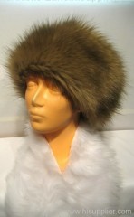 Fox fur caps / winter hats