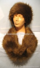 Fox fur caps / winter hats