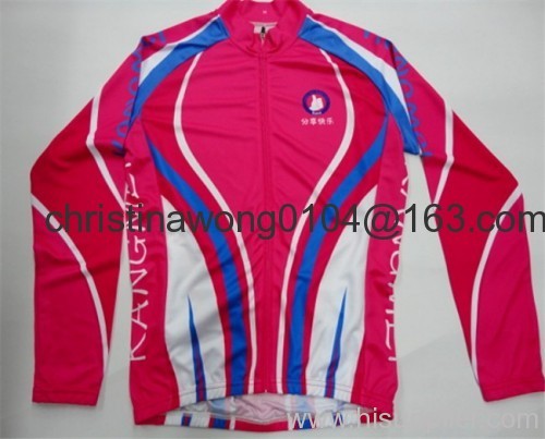 long-sleeves cycling jersey