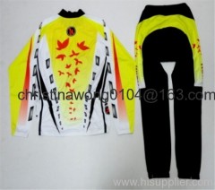 Winter cycling suit