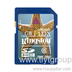 Kingston SDHC Class 6 Ultimate Flash Card