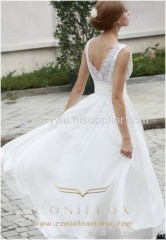 Coniefox New arrival white wedding dresses