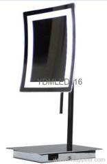 LED lighted makeup mirror