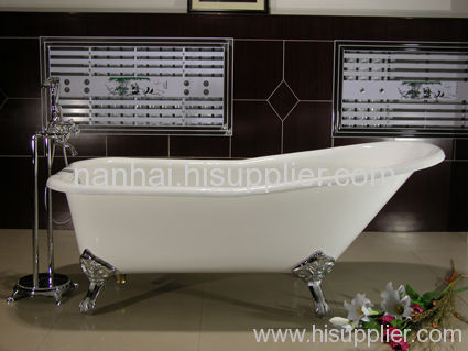 slipper cast iron baths