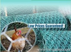 galvanized hexagonal wire mesh fence